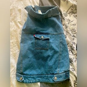 Dog Jean jacket/vest